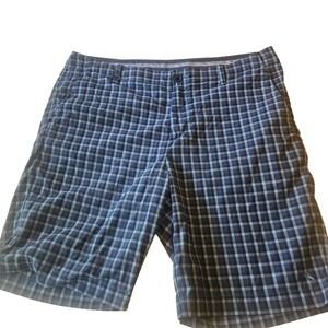 Tommy‎ Bahama shorts Mens 36 Blue & white plaid
